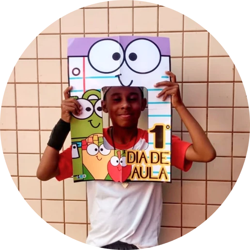 Crianças na Educação Infantil do Colégio Santa Marta